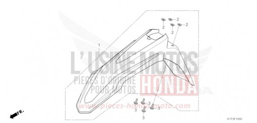 AILE AVANT CRF300LRAM de 2021